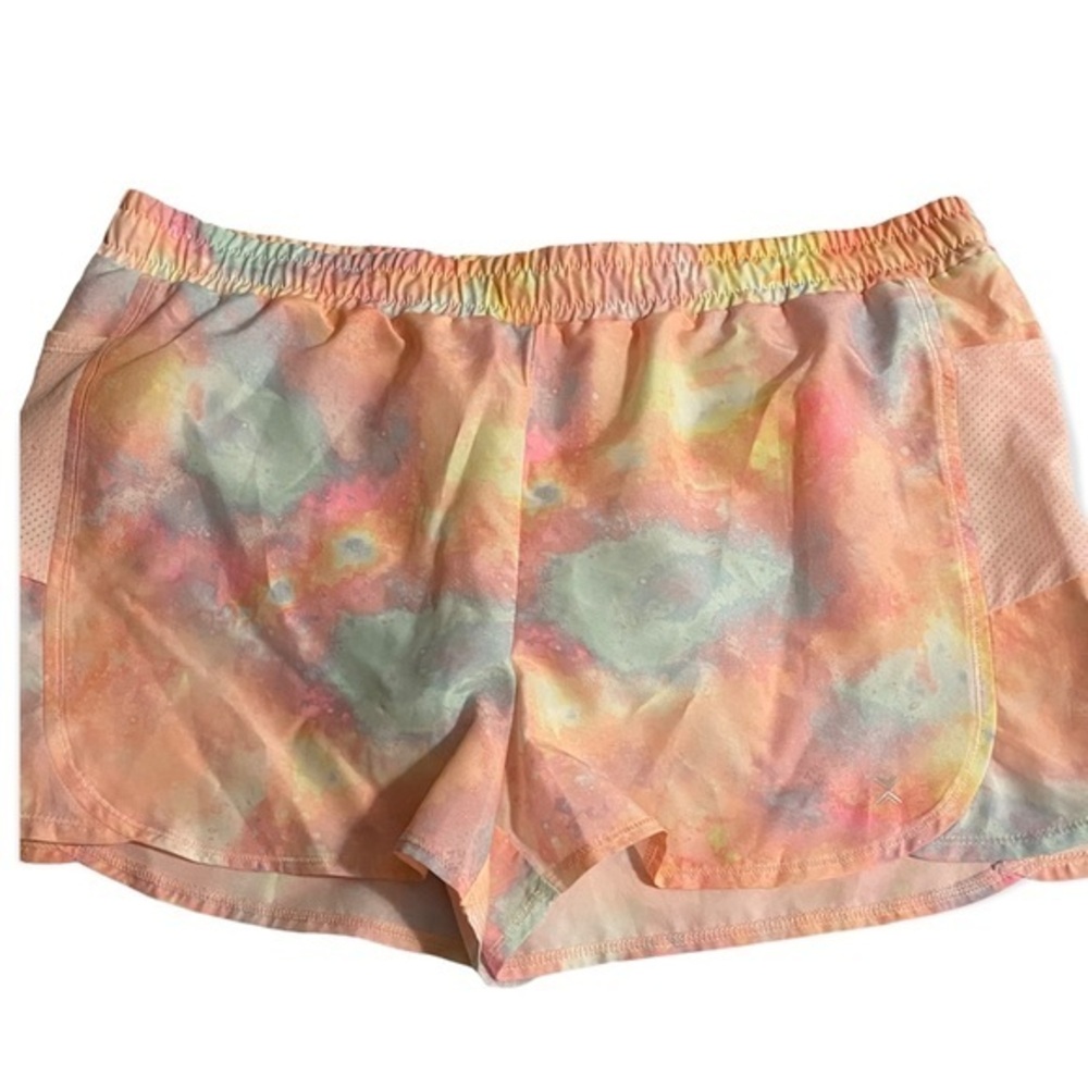 Xersion Shorts Woman’s Size XL‎ Quick Dri Orange Stretch Pull On